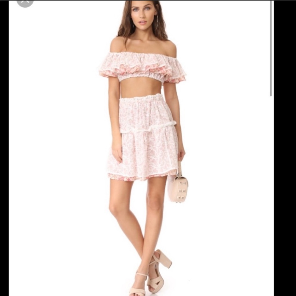 For love and lemons sweet disposition skirt size S